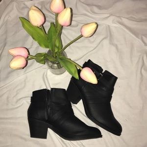 Black booties